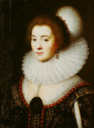 Amalia van Solms (1602-75) von Michiel Jansz van Miereveld